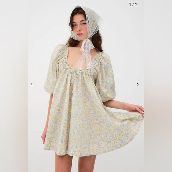 For Love and Lemons Merian Mini Dress size M - Picture 1 of 6